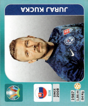 Juraj Kucka Slovakia samolepka EURO 2020 Tournament Edition #487