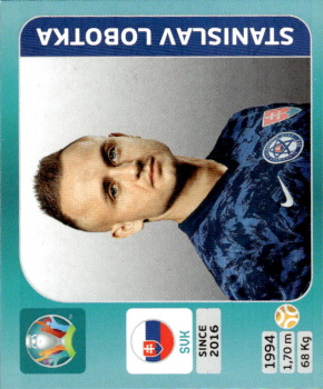 Slanislav Lobotka Slovakia samolepka EURO 2020 Tournament Edition #488