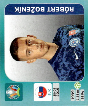 Robert Bozenik Slovakia samolepka EURO 2020 Tournament Edition #491