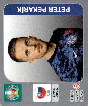 Peter Pekarik Slovakia samolepka EURO 2020 Tournament Edition #497