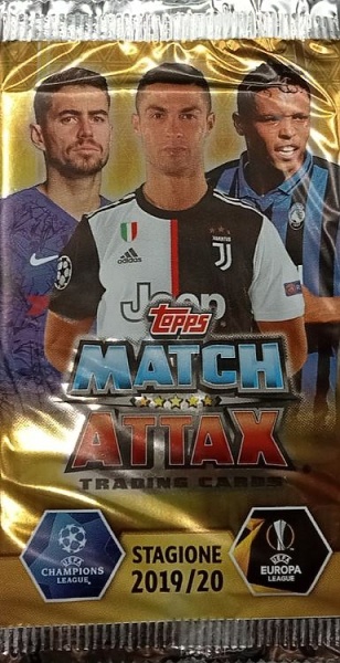 Topps Match Attax Champions League 2019/20 Italy Edition Balíček Fotbalové karty