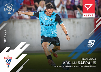 Adrian Kapralik RC Gornik Zabrze SportZoo Polski Ekstraklasa 2023/24 LIVE #L-05
