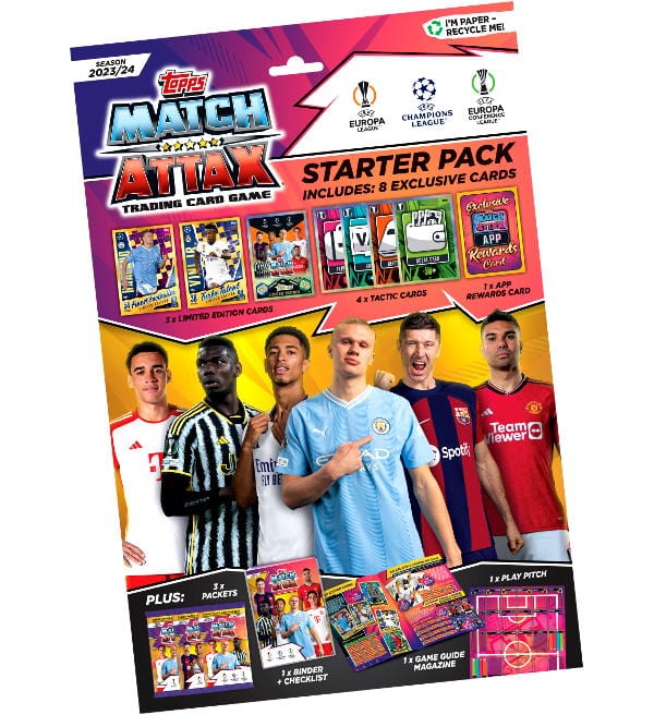 Topps Match Attax Champions League 2023/24 Starter Pack