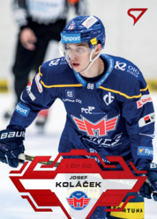 Josef Kolacek Ceske Budejovice Tipsport ELH 2023/24 SportZoo 1. serie Goal Light /60 #229