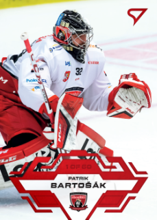 Patrik Bartosak Hradec Kralove Tipsport ELH 2023/24 SportZoo 1. serie Goal Light /60 #19