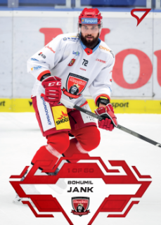 Bohumil Jank Hradec Kralove Tipsport ELH 2023/24 SportZoo 1. serie Goal Light /60 #23