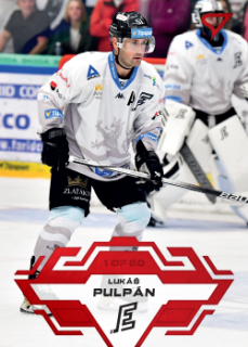 Lukas Pulpan Karlovy Vary Tipsport ELH 2023/24 SportZoo 1. serie Goal Light /60 #151