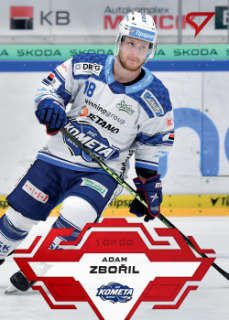 Adam Zboril Kometa Brno Tipsport ELH 2023/24 SportZoo 1. serie Goal Light /60 #126