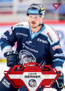 Lukas Derner Liberec Tipsport ELH 2023/24 SportZoo 1. serie Goal Light /60 #93