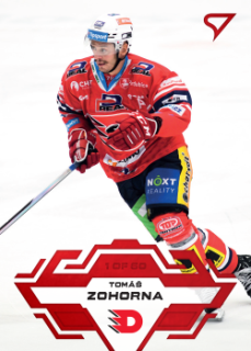Tomas Zohorna Pardubice Tipsport ELH 2023/24 SportZoo 1. serie Goal Light /60 #54