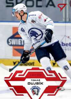 Tomas Dujsik Plzen Tipsport ELH 2023/24 SportZoo 1. serie Goal Light /60 #201