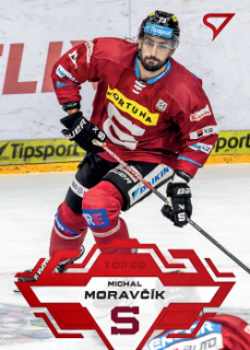Michal Moravcik Sparta Tipsport ELH 2023/24 SportZoo 1. serie Goal Light /60 #78