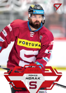 Roman Horak Sparta Tipsport ELH 2023/24 SportZoo 1. serie Goal Light /60 #84