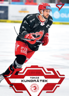 Tomas Kundratek Trinec Tipsport ELH 2023/24 SportZoo 1. serie Goal Light /60 #3