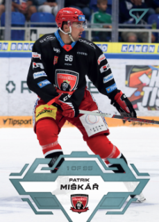 Patrik Miskar Hradec Kralove Tipsport ELH 2023/24 SportZoo 1. serie Ice Reflection /95 #31