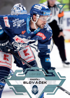 Ondrej Slovacek Kladno Tipsport ELH 2023/24 SportZoo 1. serie Ice Reflection /95 #240