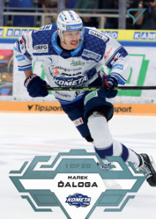 Marek Daloga Kometa Brno Tipsport ELH 2023/24 SportZoo 1. serie Ice Reflection /95 #111