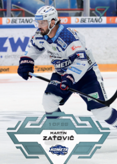 Martin Zatovic Kometa Brno Tipsport ELH 2023/24 SportZoo 1. serie Ice Reflection /95 #125