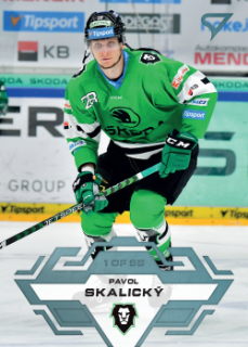 Pavol Skalicky Mlada Boleslav Tipsport ELH 2023/24 SportZoo 1. serie Ice Reflection /95 #177