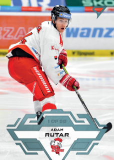 Adam Rutar Olomouc Tipsport ELH 2023/24 SportZoo 1. serie Ice Reflection /95 #131