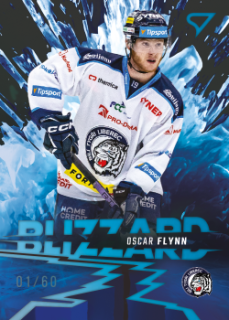 Oscar Flynn Liberec Tipsport ELH 2023/24 SportZoo 1. serie Blizzard /60 #BL-19