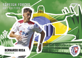 Bernardo Rosa Pardubice SportZoo FORTUNA:LIGA 2022/23 2. serie Foreign Forces Art Edition #FF-03