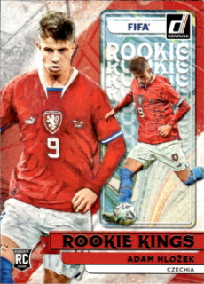Adam Hlozek Czech Republic Panini Donruss Soccer 2022/23 Rookie Kings #RK04