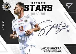 Jakub Kucera Hradec Kralove SportZoo FORTUNA:LIGA 2022/23 2. serie Signed Stars - Level 1 /199 #SL1-JK
