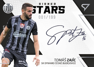 Tomas Zajic Ceske Budejovice SportZoo FORTUNA:LIGA 2022/23 2. serie Signed Stars - Level 1 /199 #SL1-TZ