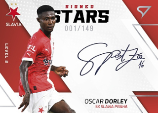 Oscar Dorley Slavia Praha SportZoo FORTUNA:LIGA 2022/23 2. serie Signed Stars - Level 2 /149 #SL2-OD