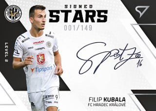 Filip Kubala Hradec Kralove SportZoo FORTUNA:LIGA 2022/23 2. serie Signed Stars - Level 2 /149 #SL2-FK