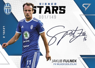 Jakub Fulnek Mlada Boleslav SportZoo FORTUNA:LIGA 2022/23 2. serie Signed Stars - Level 2 /149 #SL2-JF