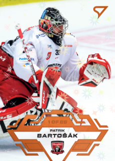 Patrik Bartosak Hradec Kralove Tipsport ELH 2023/24 SportZoo 1. serie Blade Sparks /25 #19