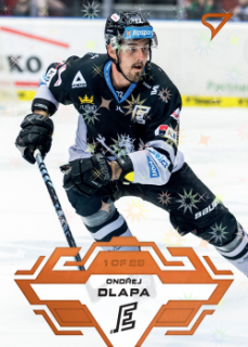 Ondrej Dlapa Karlovy Vary Tipsport ELH 2023/24 SportZoo 1. serie Blade Sparks /25 #146