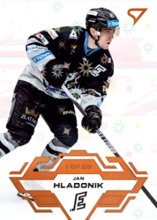 Jan Hladonik Karlovy Vary Tipsport ELH 2023/24 SportZoo 1. serie Blade Sparks /25 #156