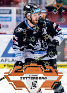 Lukas Zetterberg Karlovy Vary Tipsport ELH 2023/24 SportZoo 1. serie Blade Sparks /25 #162