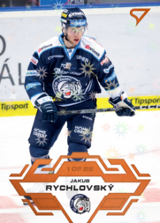 Jakub Rychlovsky Liberec Tipsport ELH 2023/24 SportZoo 1. serie Blade Sparks /25 #106