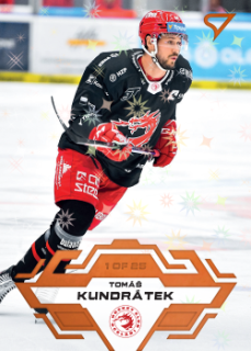Tomas Kundratek Trinec Tipsport ELH 2023/24 SportZoo 1. serie Blade Sparks /25 #3