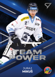 Juraj Mikus Vitkovice Tipsport ELH 2023/24 SportZoo 1. serie Team Power #TP-10