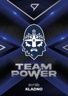 Logo Kladno Tipsport ELH 2023/24 SportZoo 1. serie Team Power #TP-41