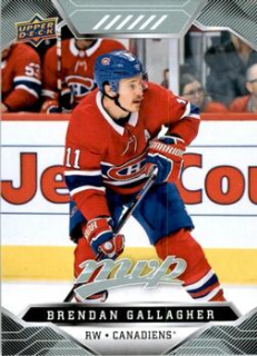 Brendan Gallagher Montreal Canadiens Upper Deck MVP 2019/20 #119