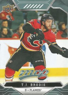 T.J. Brodie Calgary Flames Upper Deck MVP 2019/20 #173