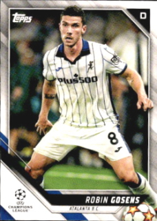 Robin Gosens Atalanta BC Topps UEFA Champions League Collection 2021/22 #4