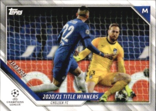 Hakim Ziyech Chelsea Topps UEFA Champions League Collection 2021/22 #16