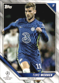 Timo Werner Chelsea Topps UEFA Champions League Collection 2021/22 #24