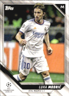 Luka Modric Real Madrid Topps UEFA Champions League Collection 2021/22 #35