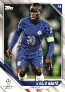 N'Golo Kante Chelsea Topps UEFA Champions League Collection 2021/22 #39