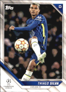 Thiago Silva Chelsea Topps UEFA Champions League Collection 2021/22 #42