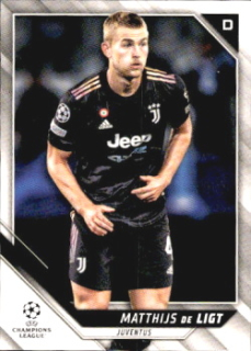 Matthijs de Ligt Juventus FC Topps UEFA Champions League Collection 2021/22 #44