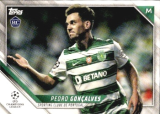 Pedro Goncalves Sporting CP Topps UEFA Champions League Collection 2021/22 #61